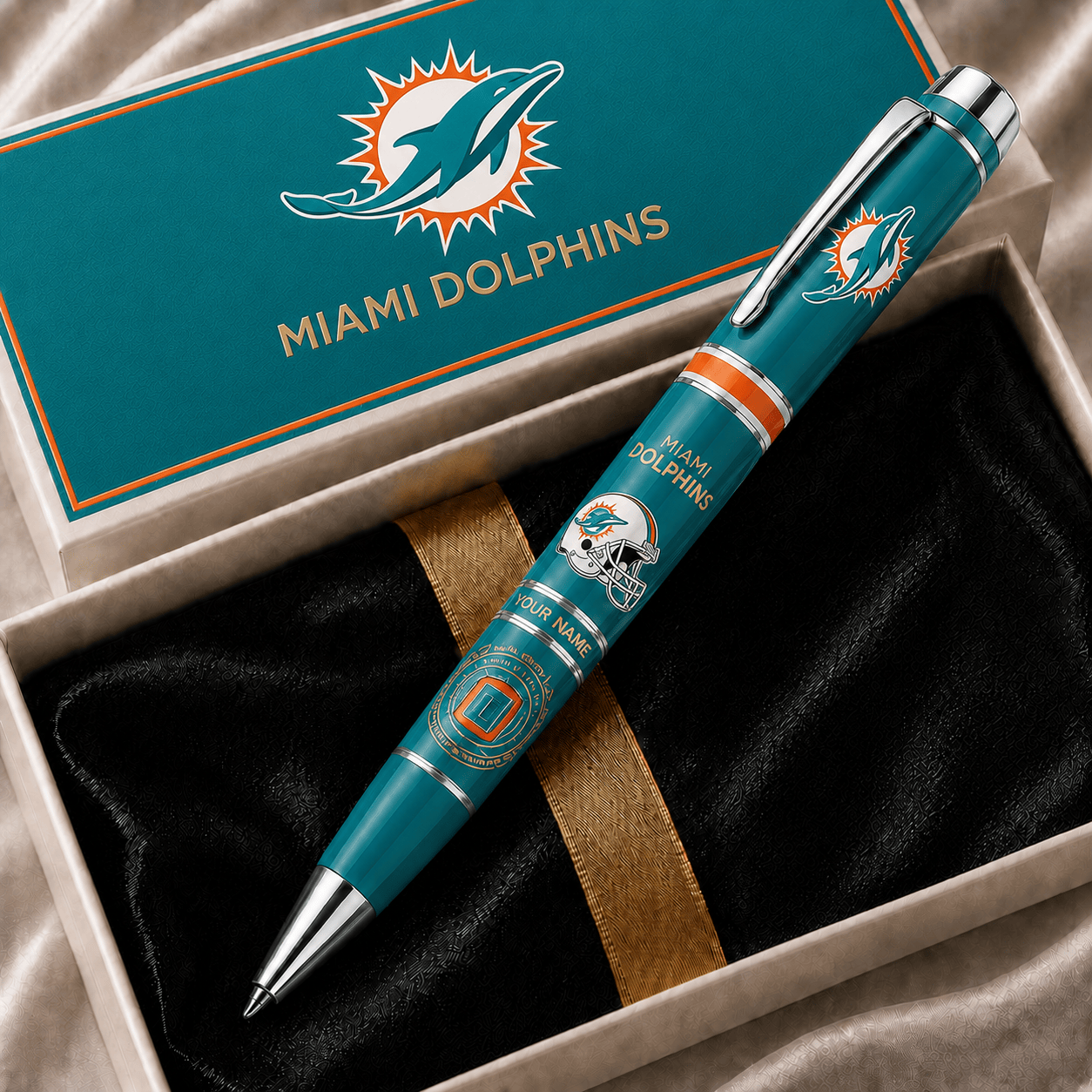 M.dolphins Premium  Ballpoint Pen Custom Name Gifts For Fan - Limited Edition Nf1