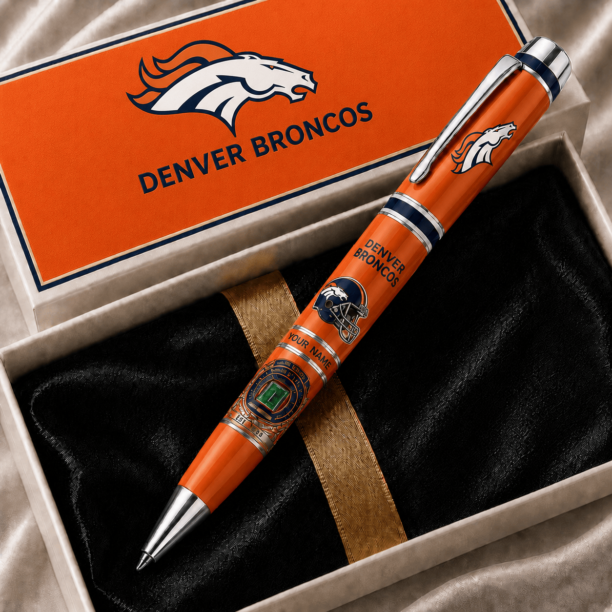 D.broncos Premium  Ballpoint Pen Custom Name Gifts For Fan - Limited Edition Nf1