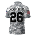 C.bears | Premium  Salute To Service Camo Polo Shirt Nf1