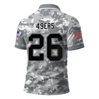 Sf.49ers | Premium  Salute To Service Camo Polo Shirt Nf1