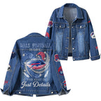 B.bills | Premium  Football Is Life Denim Jacket Nf1