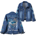 D.lions | Premium  Football Is Life Denim Jacket Nf1
