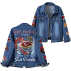 Sf.49ers | Premium  Football Is Life Denim Jacket Nf1