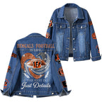 C.bengals | Premium  Football Is Life Denim Jacket Nf1