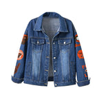 C.browns | Premium  Football Is Life Denim Jacket Nf1