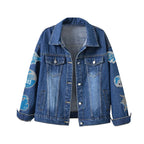 D.lions | Premium  Football Is Life Denim Jacket Nf1