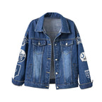 I.colts | Premium  Football Is Life Denim Jacket Nf1