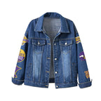 M.vikings | Premium  Football Is Life Denim Jacket Nf1