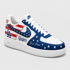 L.A | 250 Years Of America  Customized AF1 Shoes