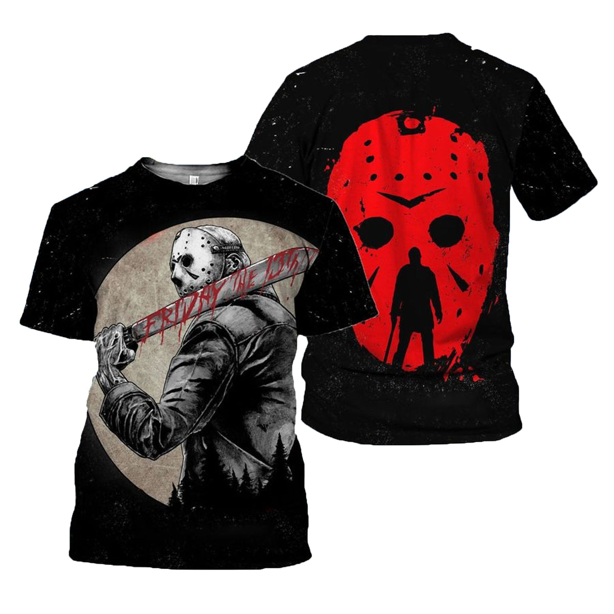 The Friday The 13th T-shirt, The Friday The 13th 3D Shirt