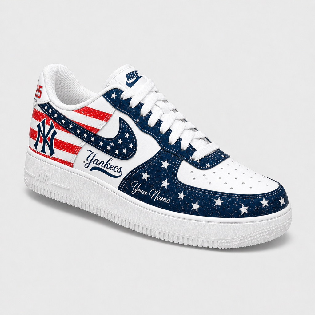 N.Y | 250 Years Of America  Customized AF1 Shoes