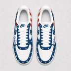 L.A | 250 Years Of America  Customized AF1 Shoes