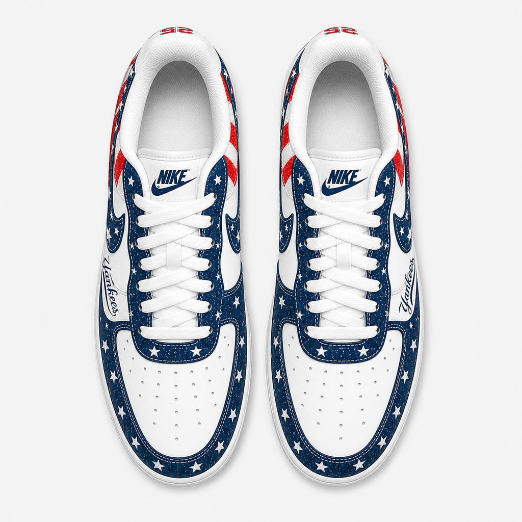 N.Y | 250 Years Of America  Customized AF1 Shoes