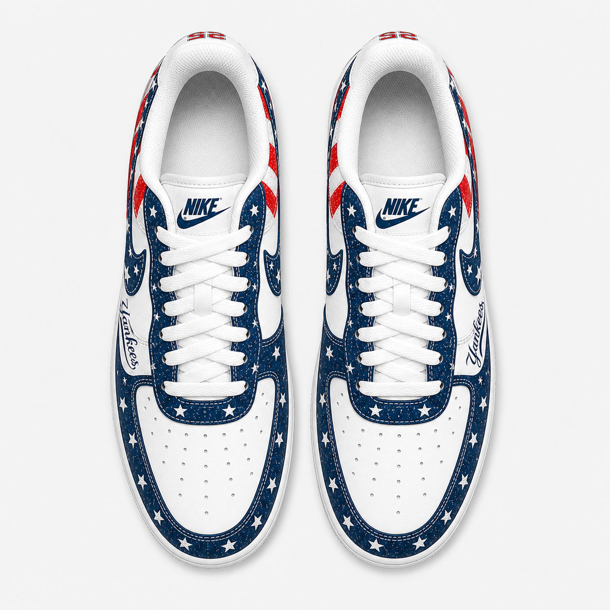 N.Y | 250 Years Of America  Customized AF1 Shoes