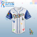 LA. Dodgers Autism Awareness 2026 Limited Editions Jersey.