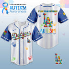 LA. Dodgers Autism Awareness 2026 Limited Editions Jersey.