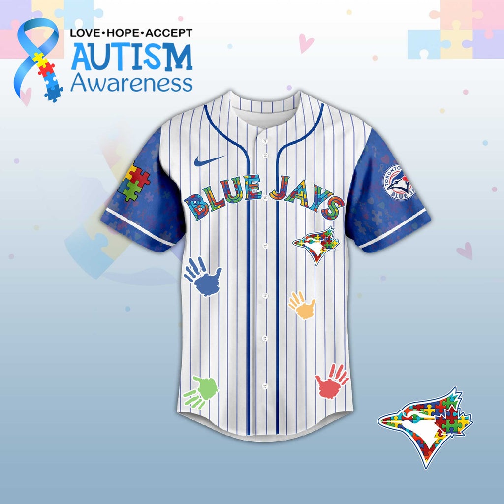 T. Blue Jays Autism Awareness 2026 Limited Editions Jersey.