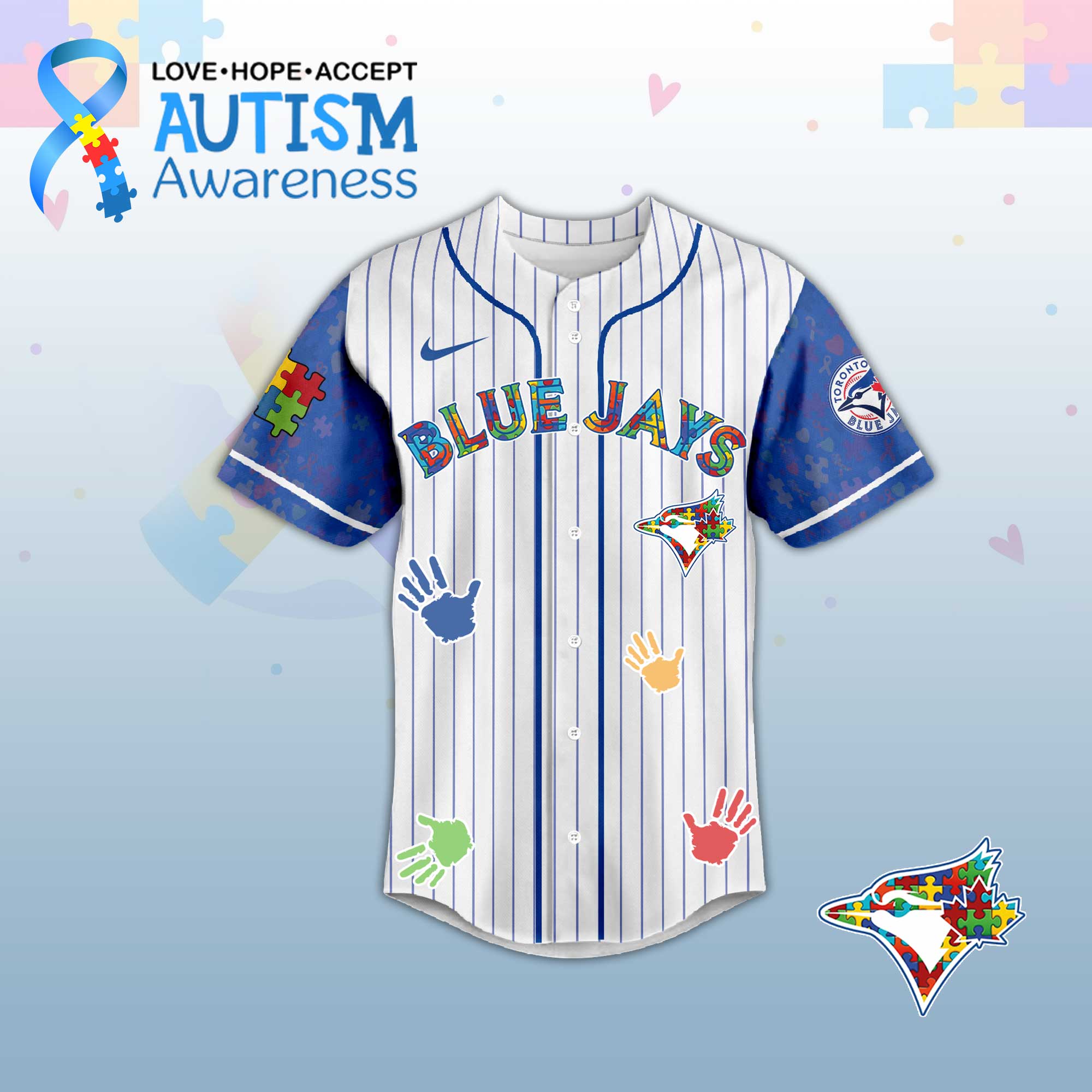 T. Blue Jays Autism Awareness 2026 Limited Editions Jersey.