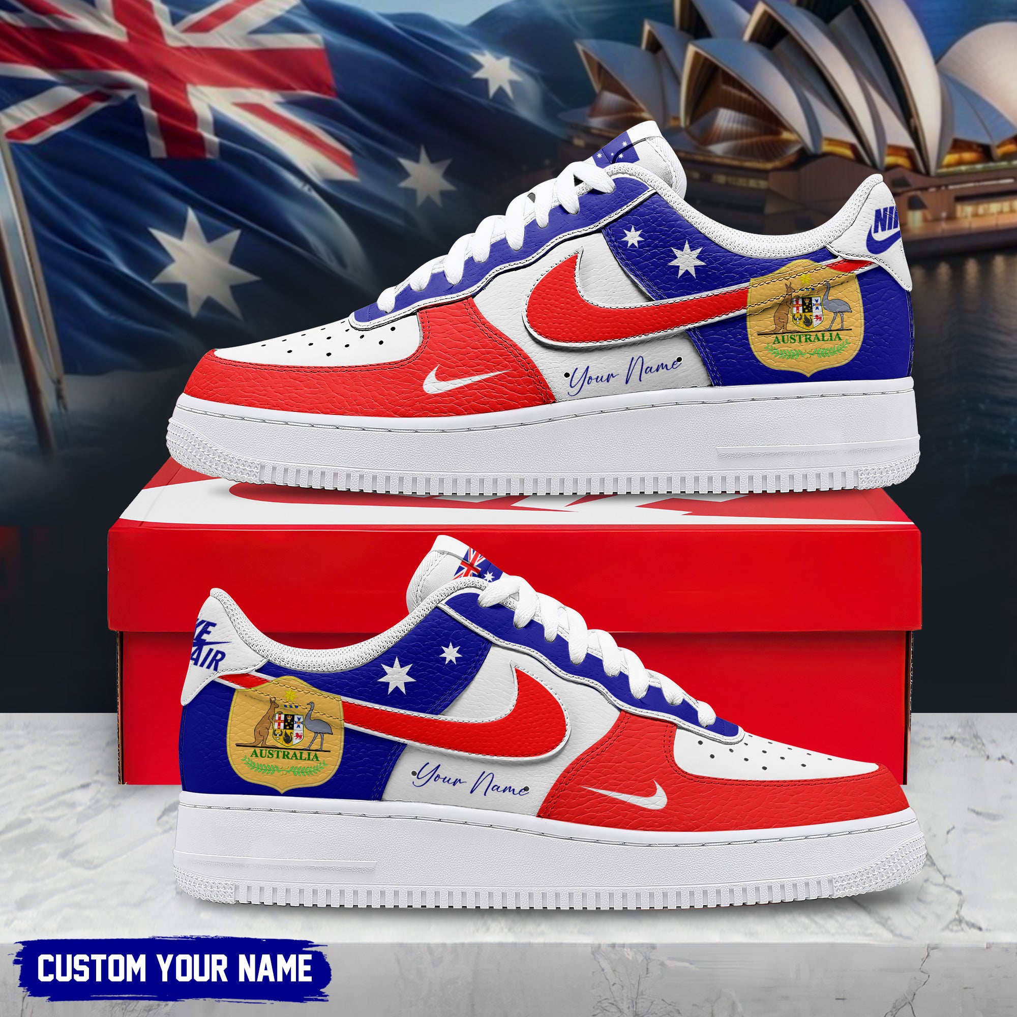 Australia | Premium WC26 Custom AF1 Shoes
