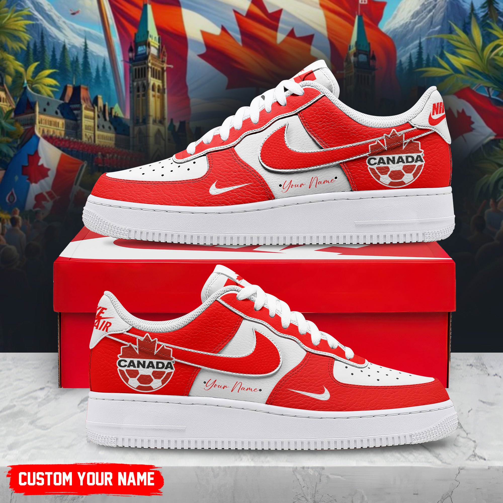 Canada | Premium WC26 Custom AF1 Shoes