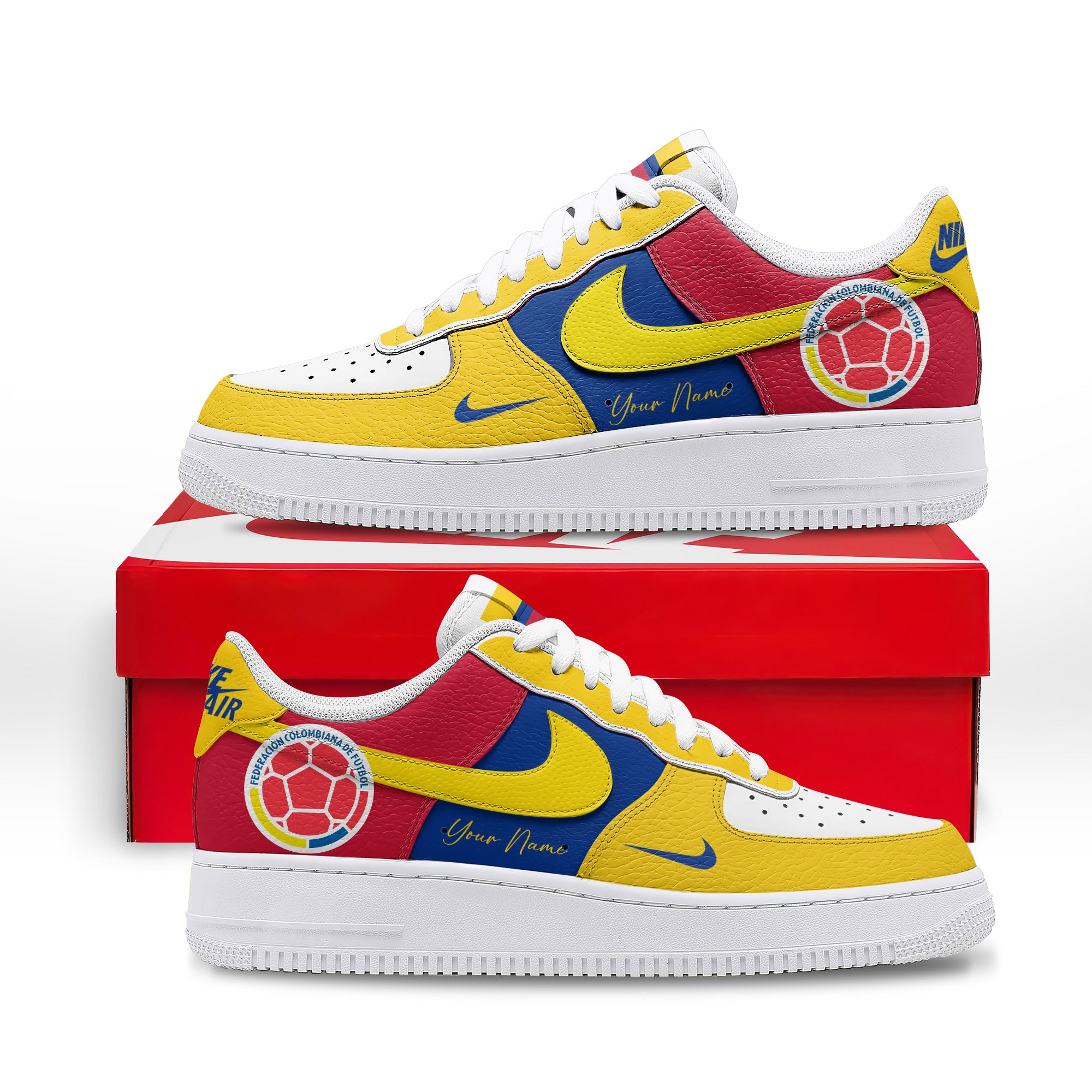 Colombia | Premium WC26 Custom AF1 Shoes