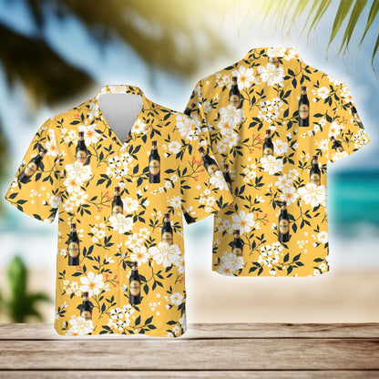 Tropical Flowers Guinness Beer Hawaiian Shirt, Guinness Beer Aloha Summer Beach Shirts, Guinness Beer Floral Button Down Hawaiian Shirts