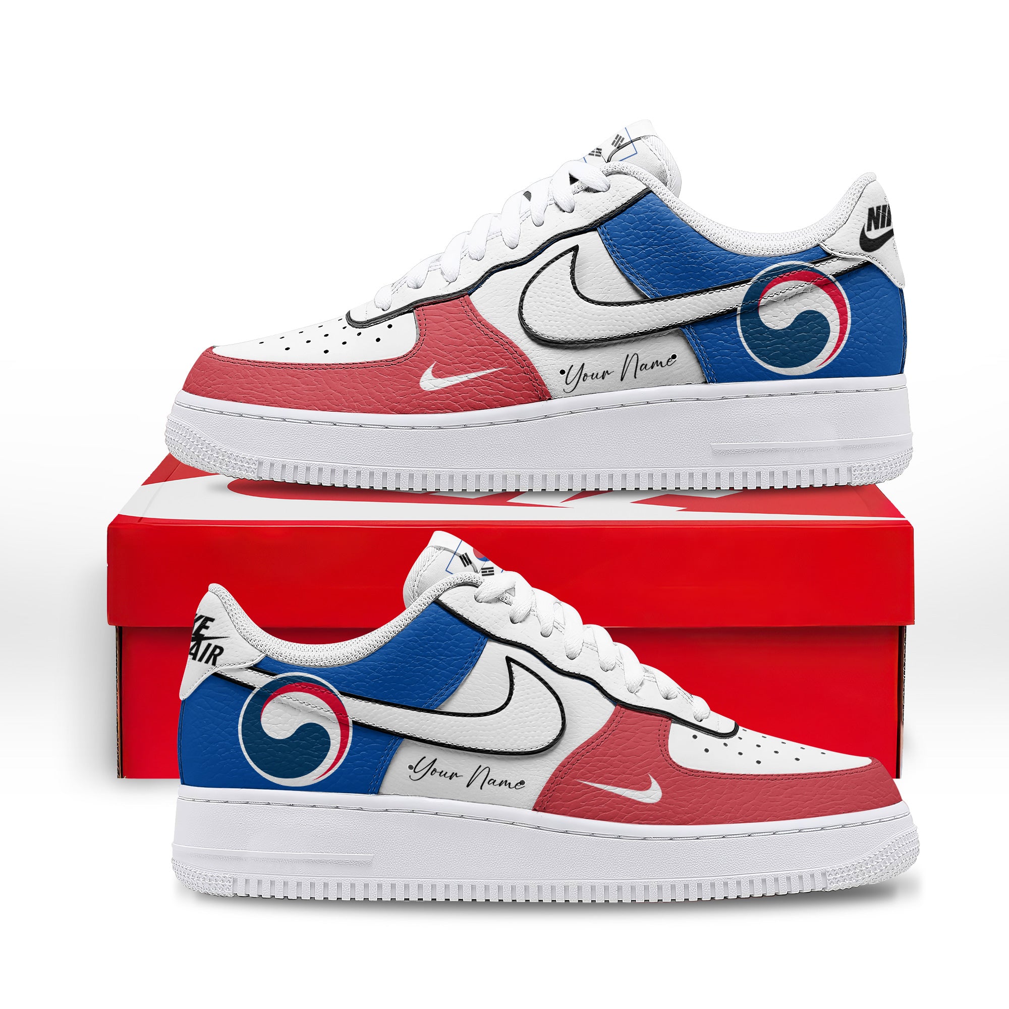 Korea Republic | Premium WC26 Custom AF1 Shoes