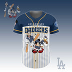 L.A Dodgers Baseball Jersey – Custom Name Number, Adorable Fan Gift.