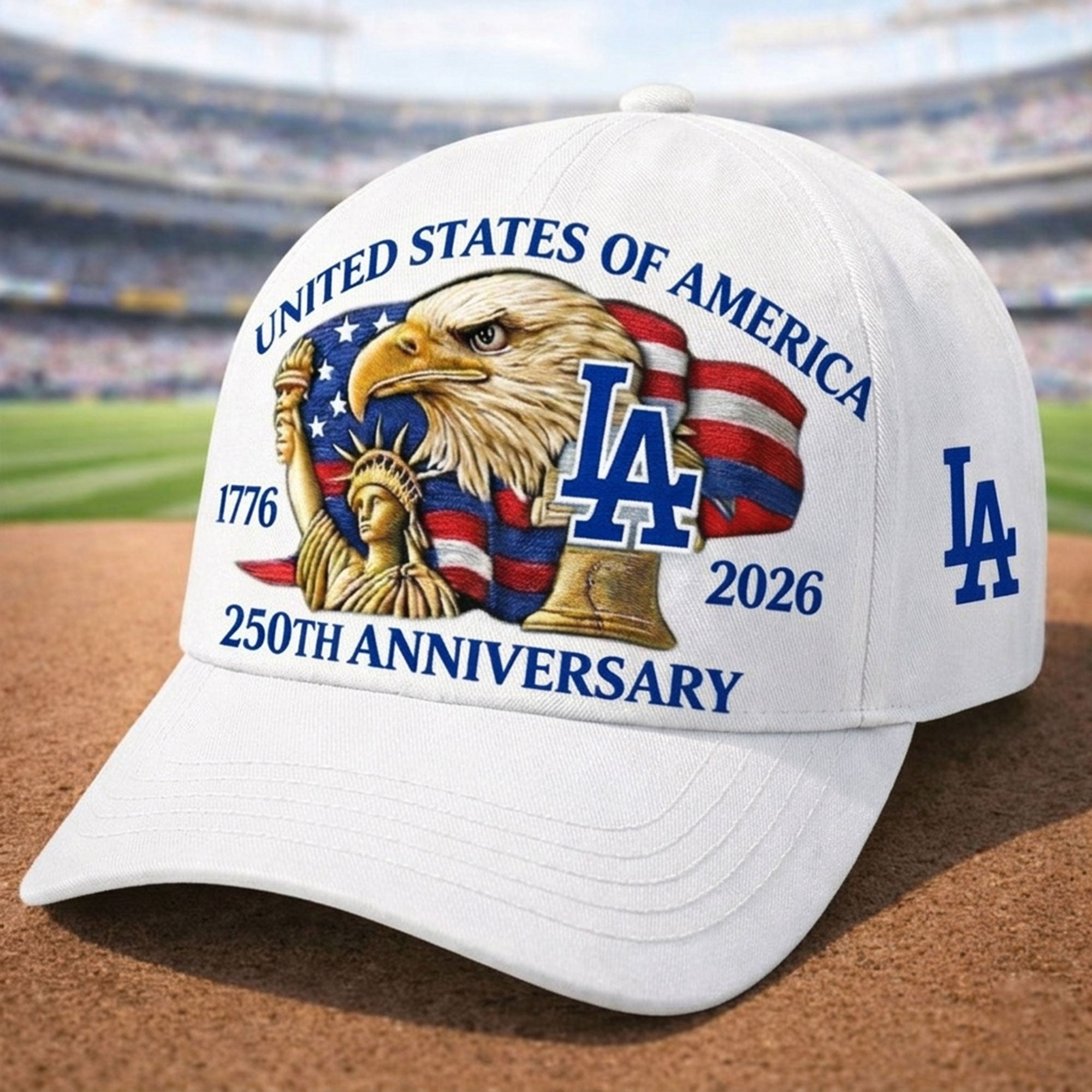 Los Angeles Dodgers America 250th Aniversary Classic Cap