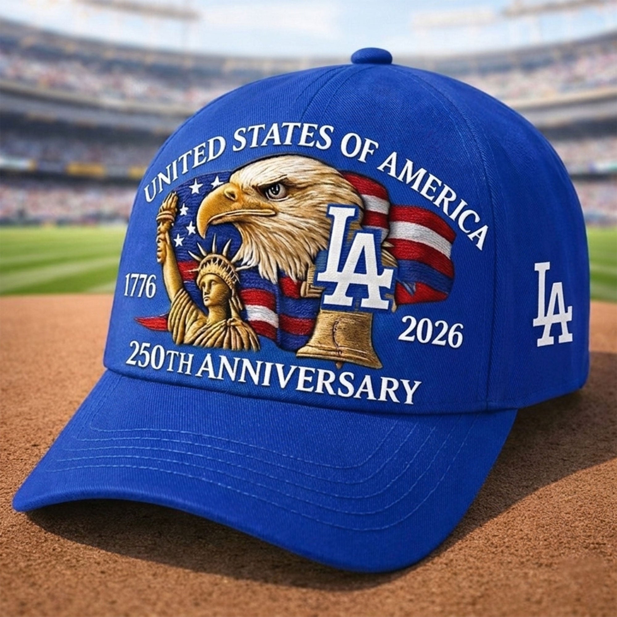 Los Angeles Dodgers America 250th Aniversary Classic Cap