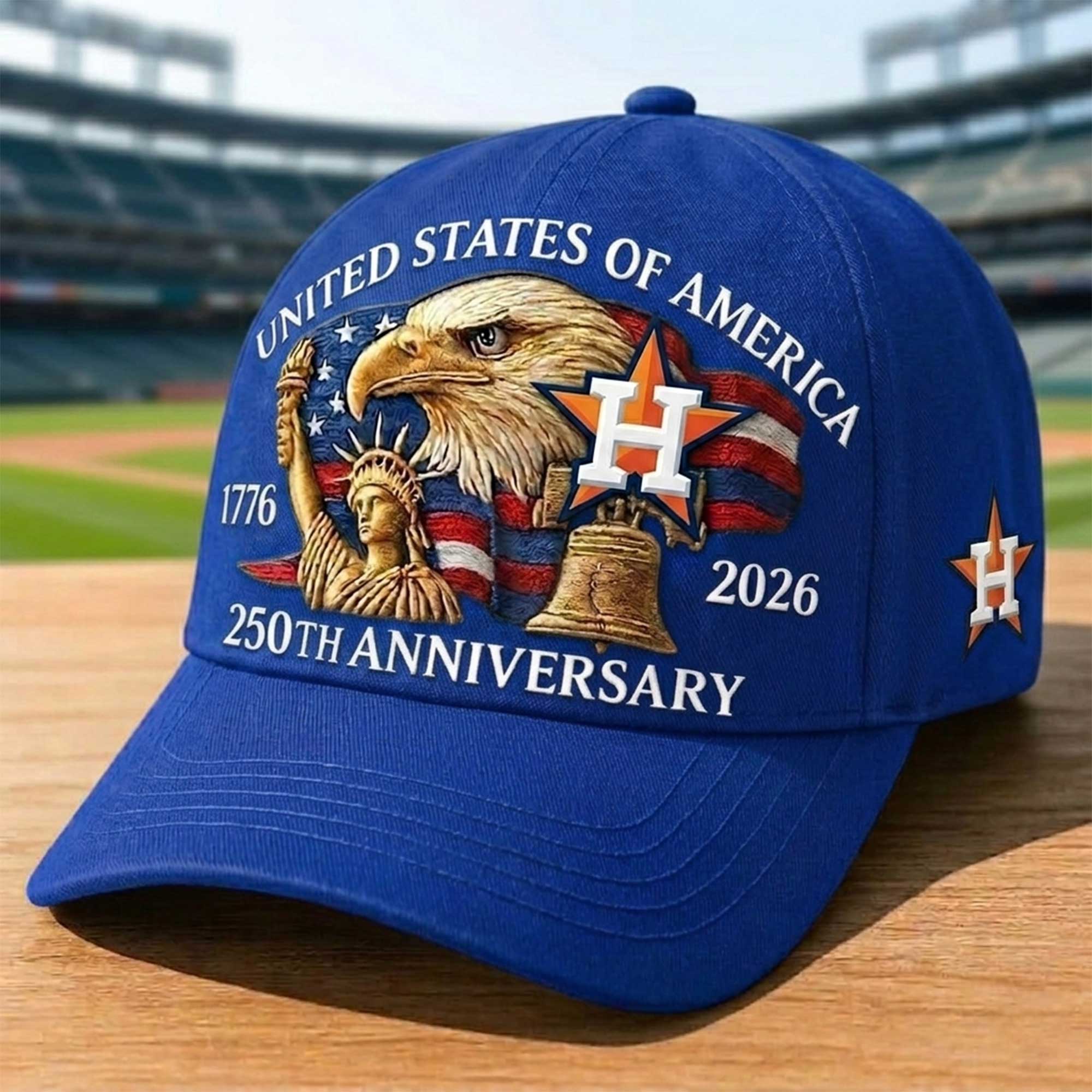 Houston Astros America 250th Aniversary Classic Cap