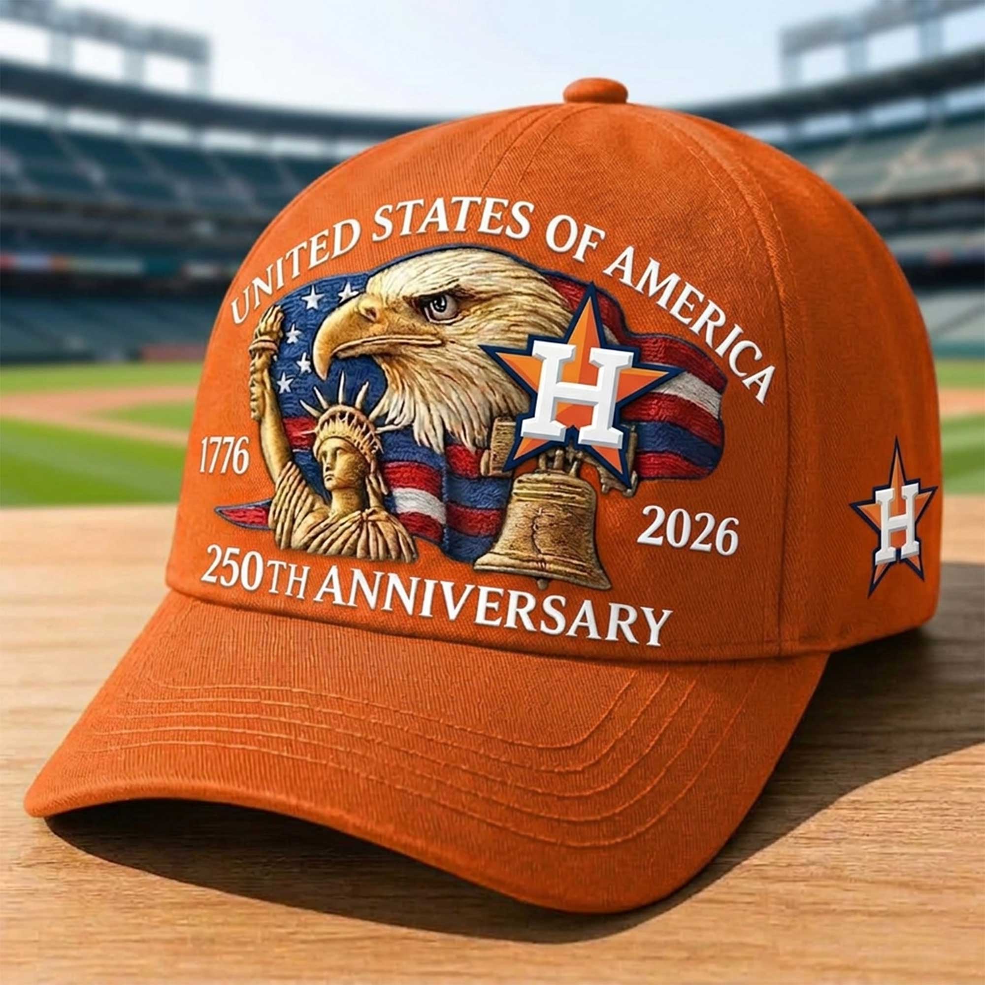 Houston Astros America 250th Aniversary Classic Cap