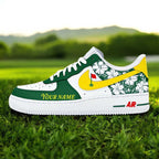 Custom Augusta Golf Masters Air Force 1 Shoes.