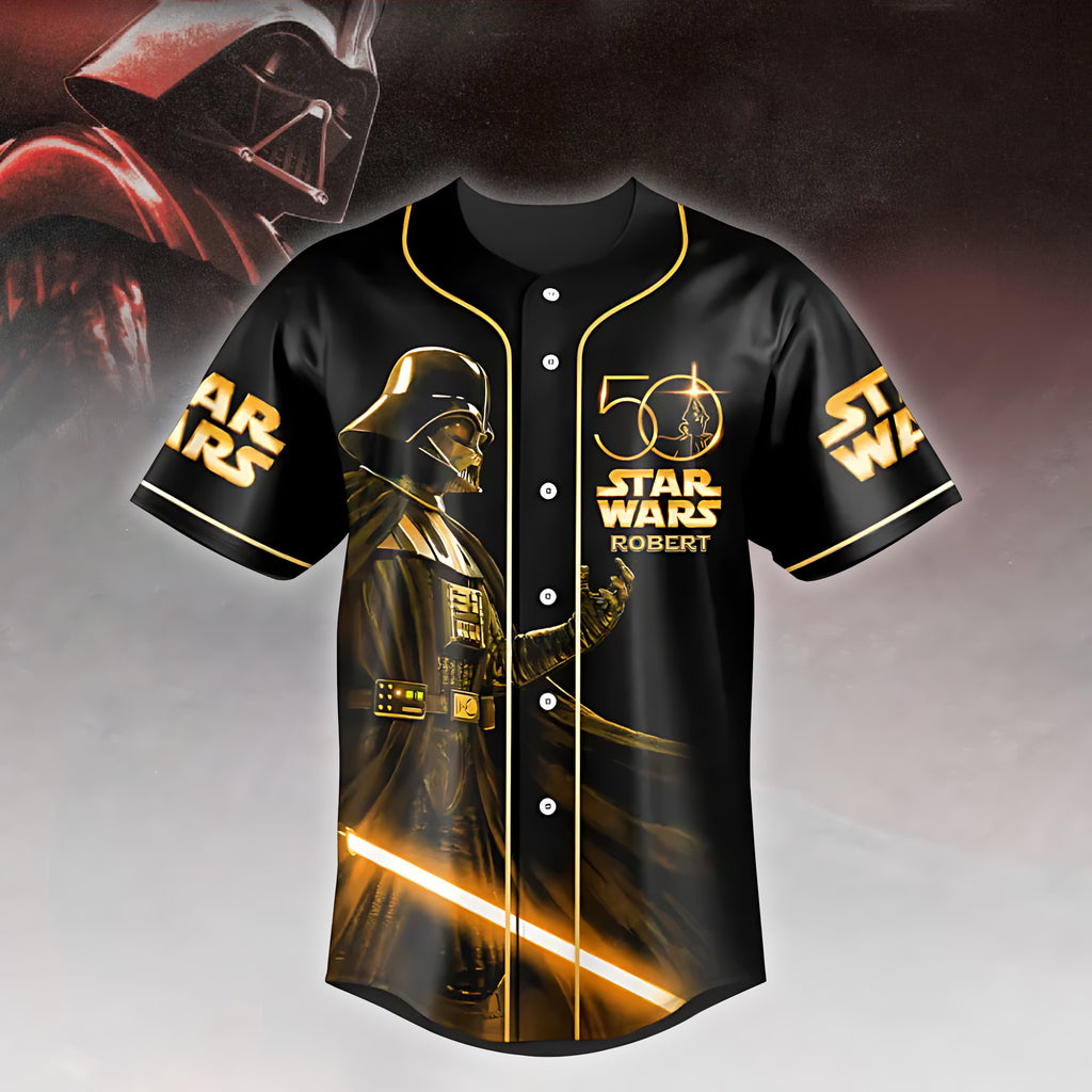 Galazy Star Celebrating 50th Anniversary Baseball Jersey Shirt
