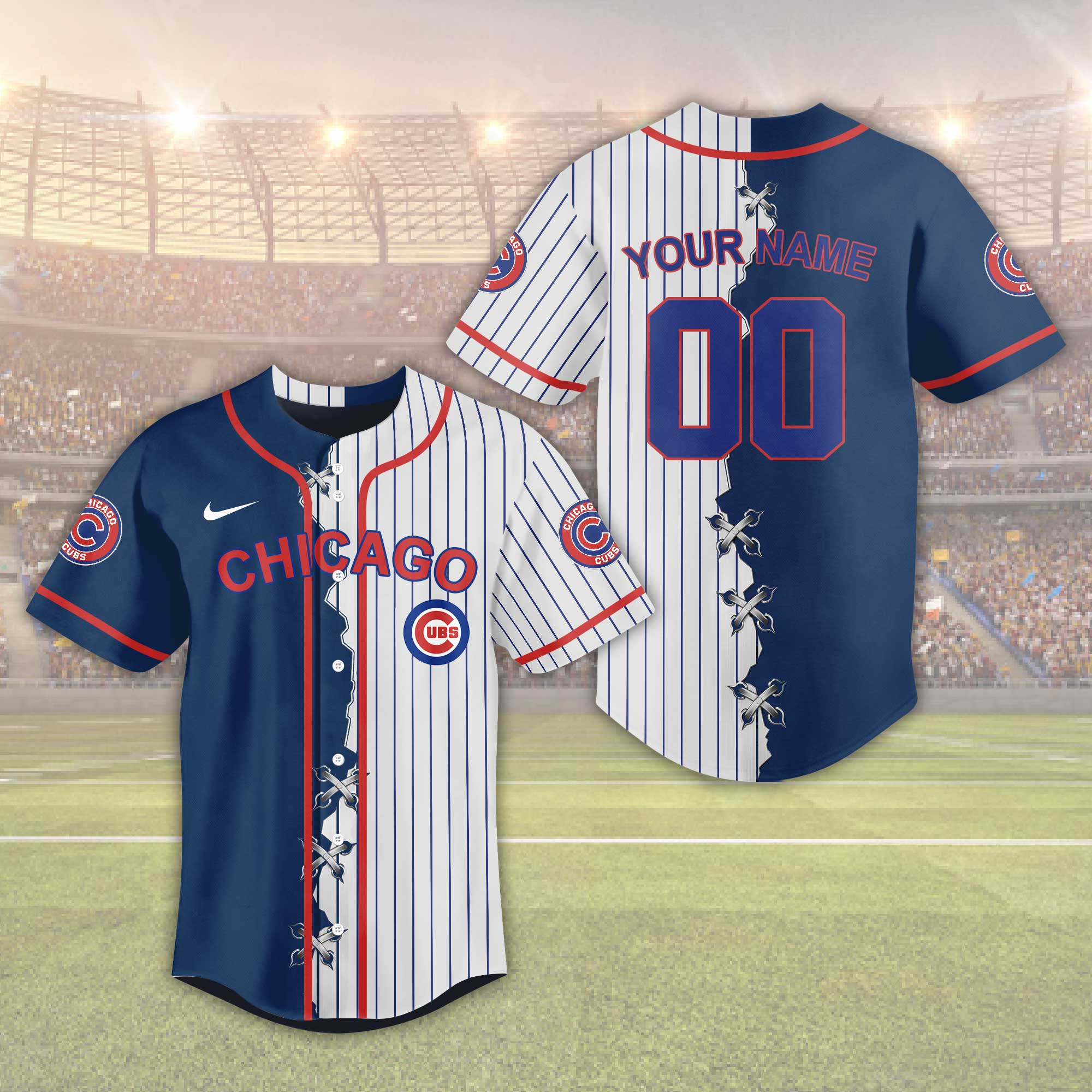 Baseball Mix Baseball Jersey Shirt