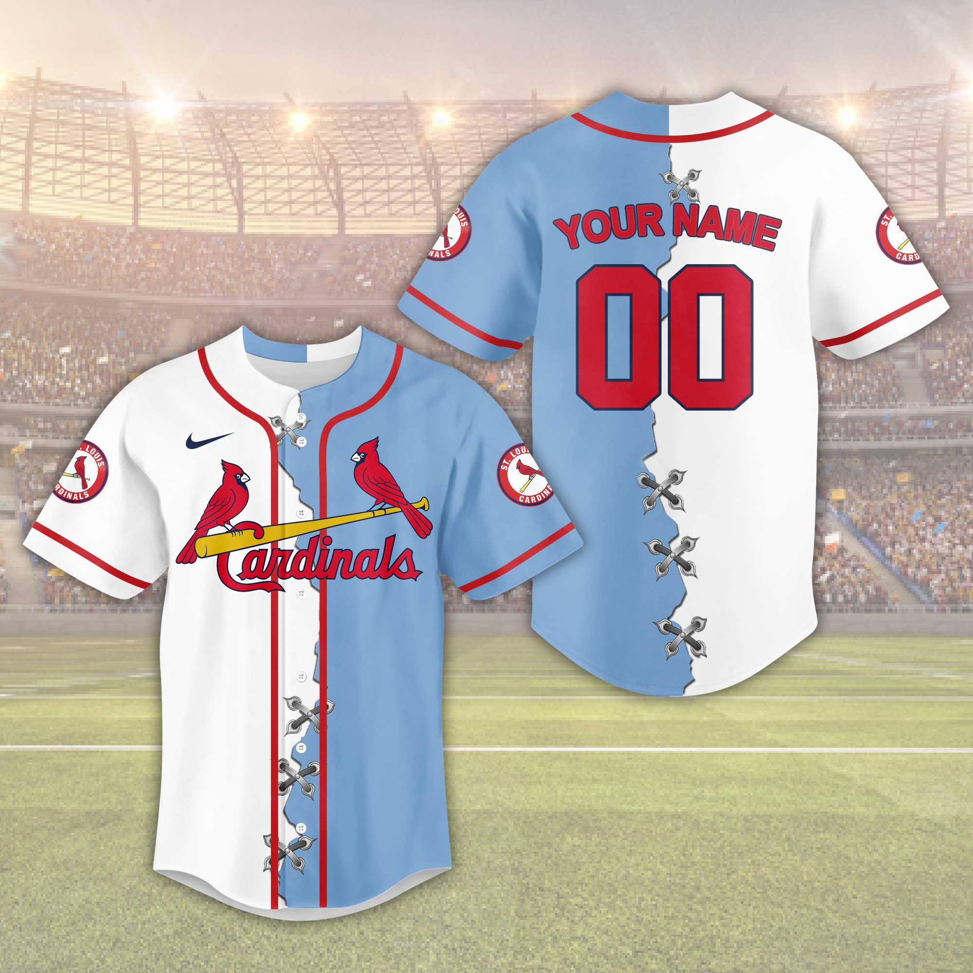 Baseball Mix Baseball Jersey Shirt