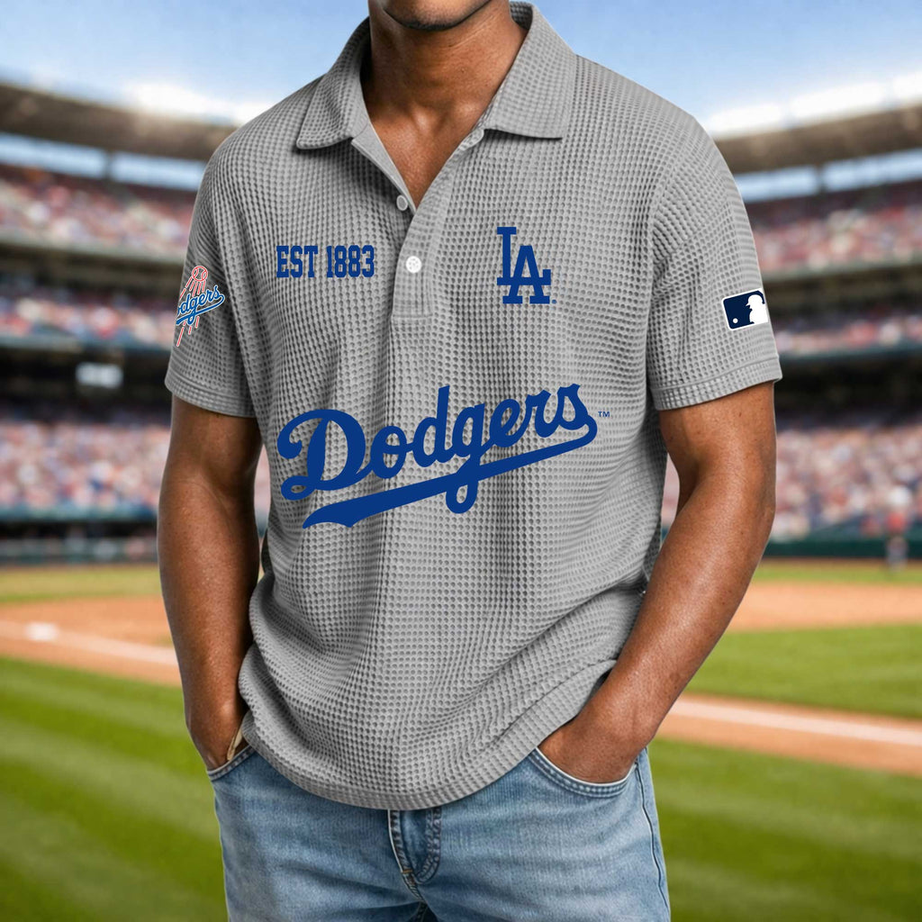 Baseball Waffle Collar Polo Shirt Collection