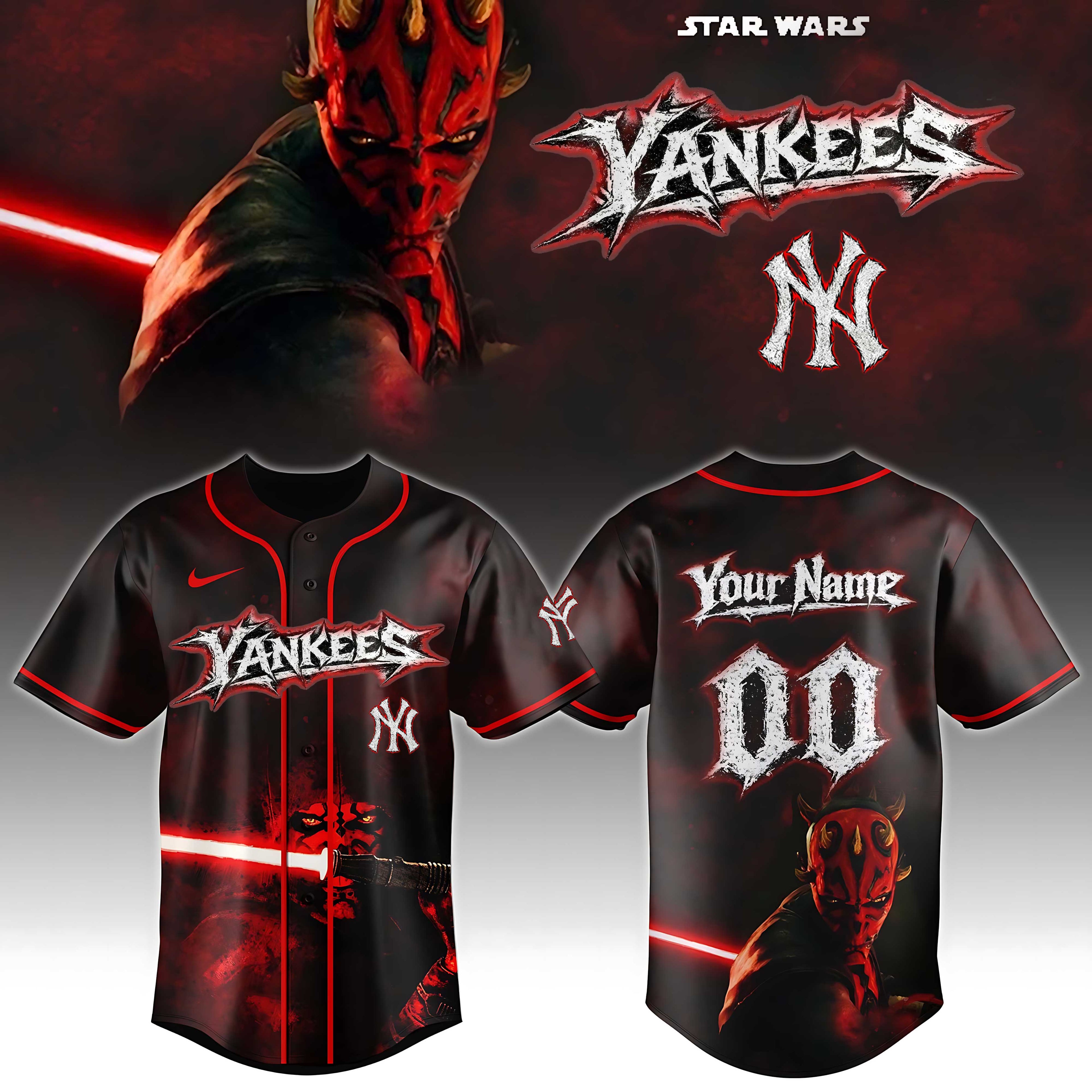 Mlb Star Wars Baseball Jersey Collection