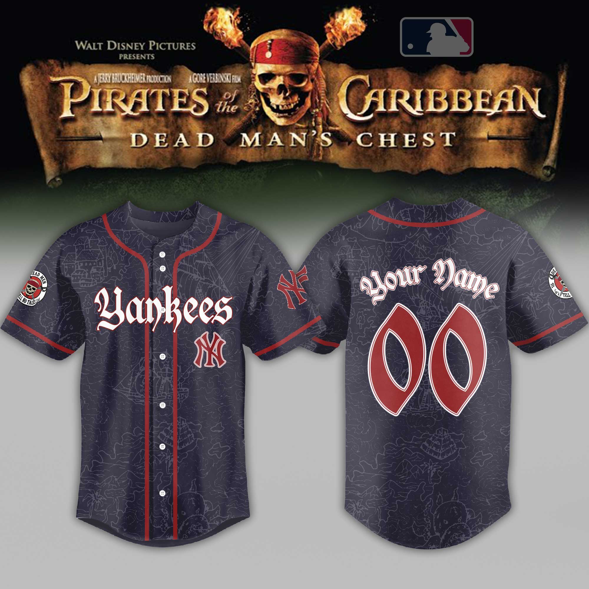 Mlb Pirates Of The Caribbean Baseball Jersey Collection