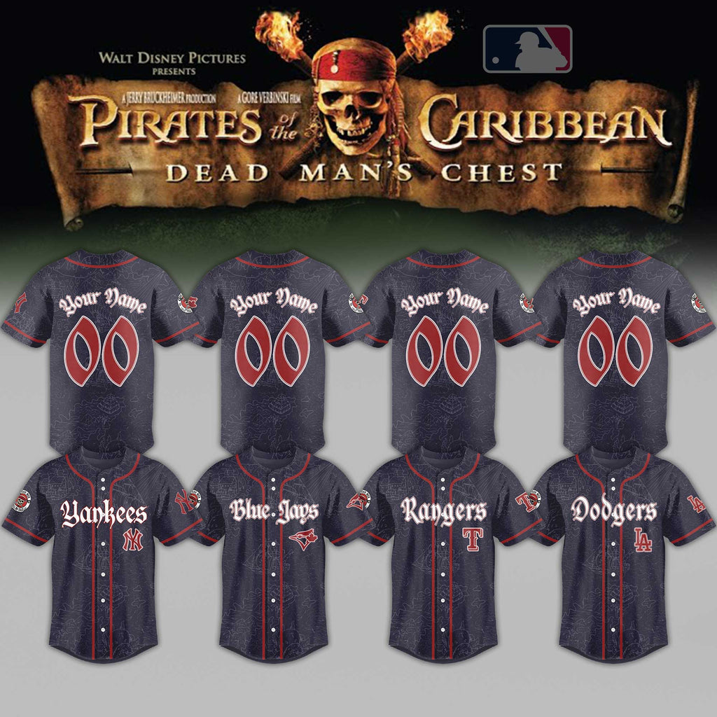 Mlb Pirates Of The Caribbean Baseball Jersey Collection