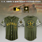 Baseball U.s. Army Birthday Baseball Jersey Shirt Collection