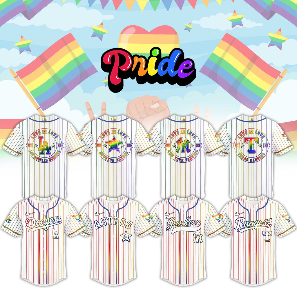 Lgbt Pride Baseball Teams Baseball Jersey Shirt Collection