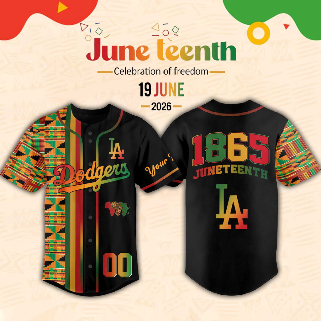 Juneteenth Baseball Teams Baseball Jersey Shirt Collection