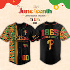 Juneteenth Baseball Teams Baseball Jersey Shirt Collection 1111
