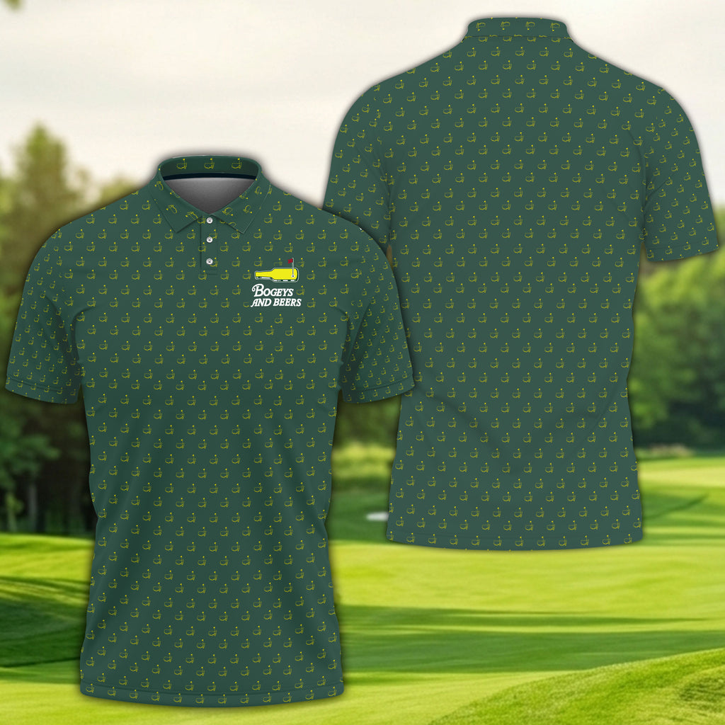 Bogeys And Beers Master Golf Polo