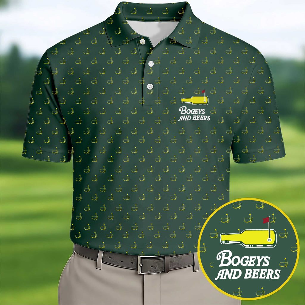 Bogeys And Beers Master Golf Polo