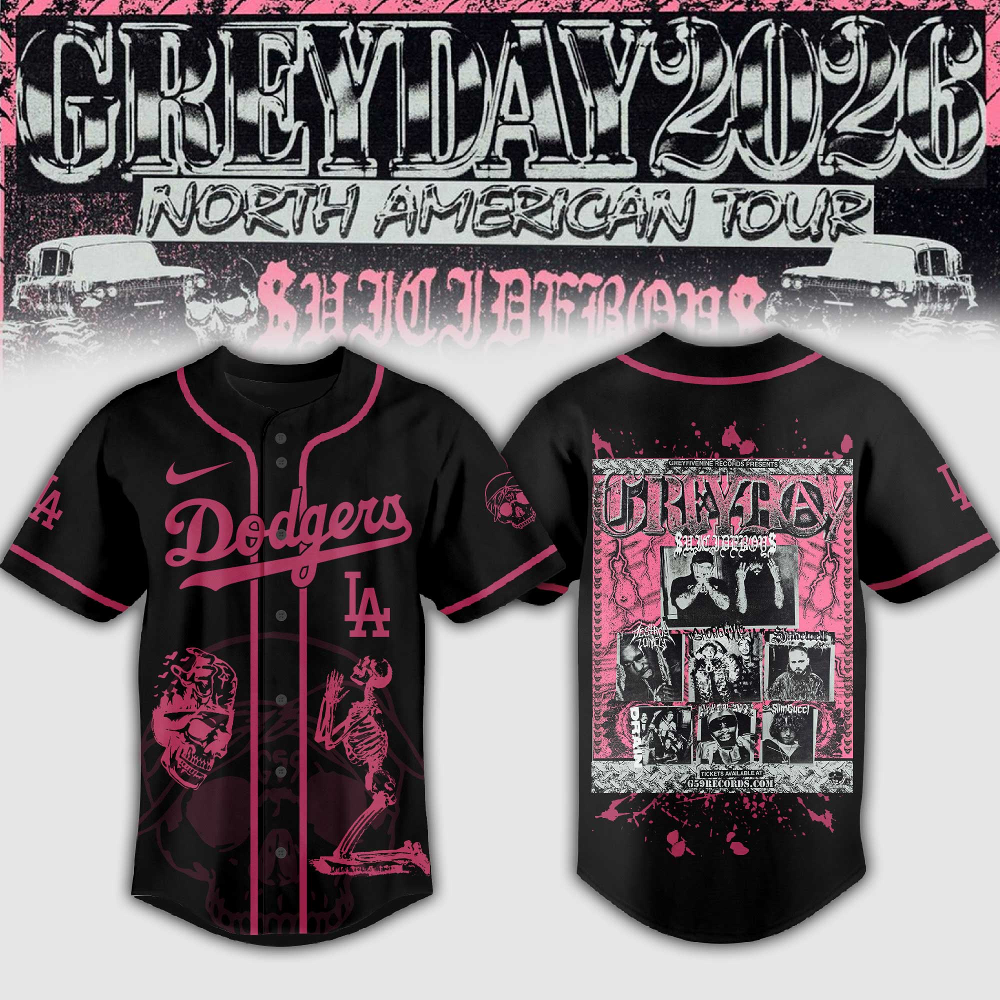 Baseball Jersey Shirt For Hiphop Fan Collection