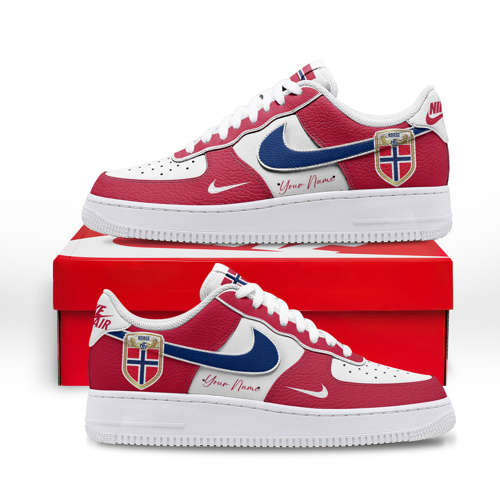 Norway | Premium WC26 Custom AF1 Shoes