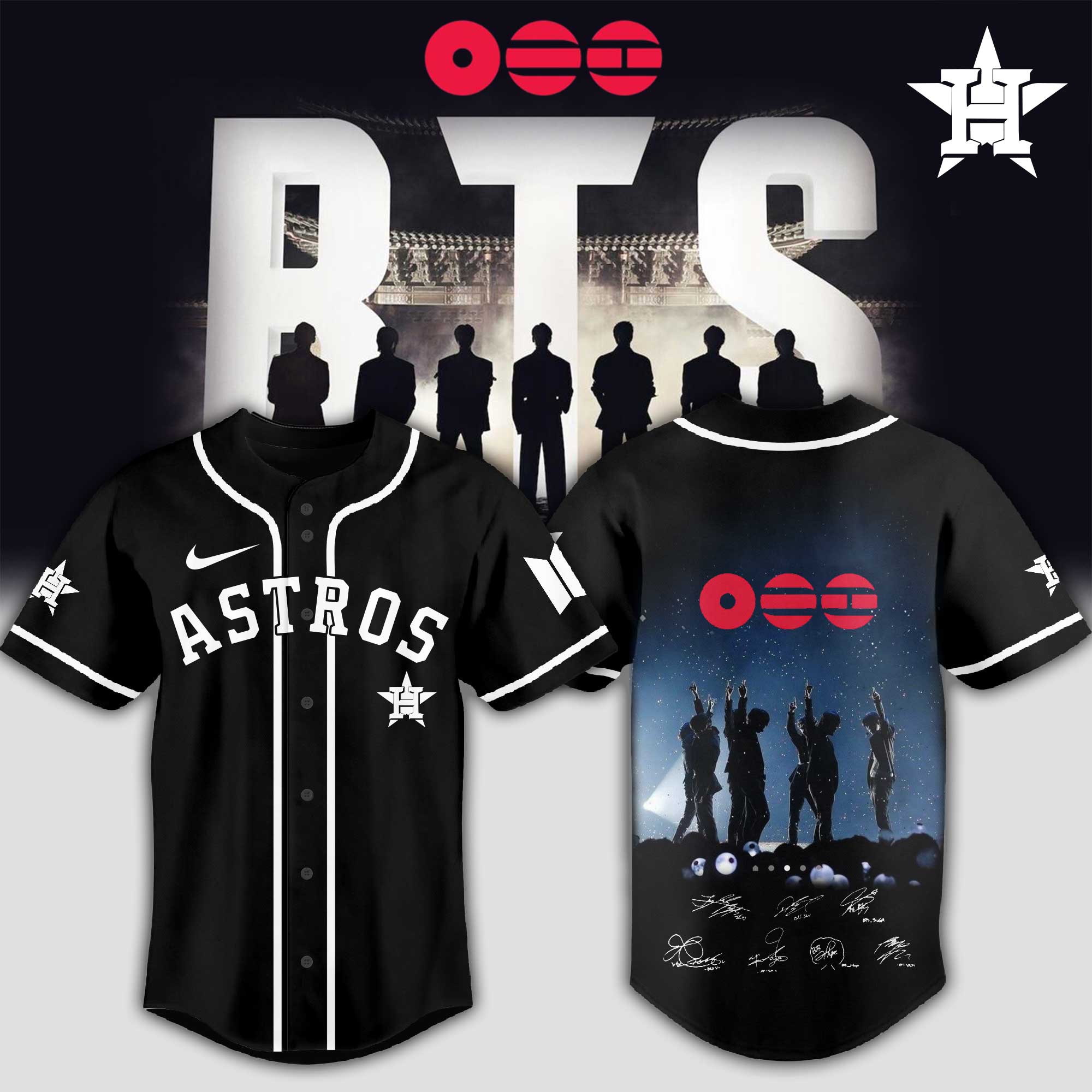 Baseball Jersey Shirt Bts World Tour Arirang Fan Gift Concert Tour Edition