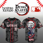 Baseball Jersey Demon Slayer All Team Tanjiro Kamado Anime Shirt 1